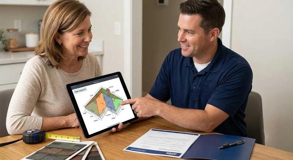 accurate roof sketch